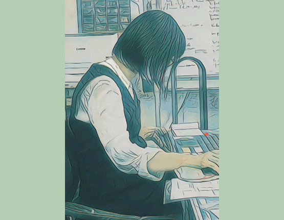 女性従業員のイラスト